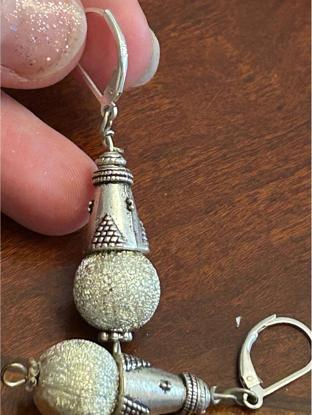 C440 Earrings 925 sterling silver very nice as shown